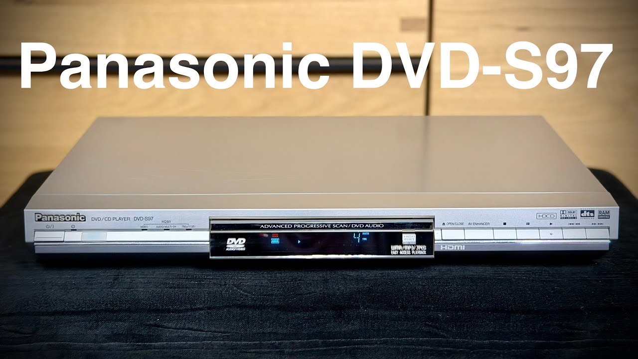プレーヤー Panasonic DVD-S97-S Panasonic DVD-S97 DVD/CD Player Demo - YouTube