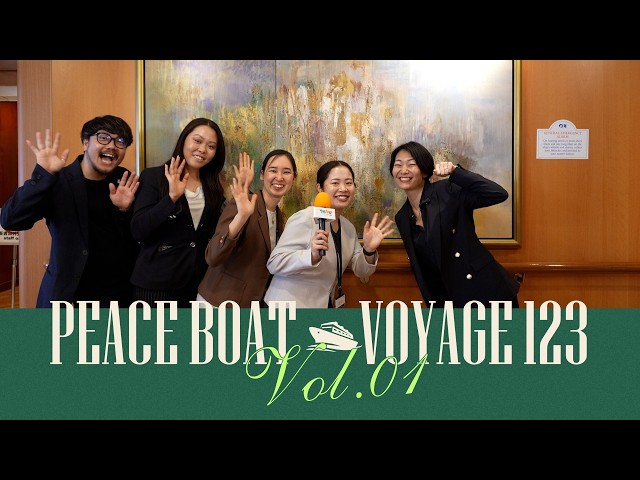 V123 Vol.1] Voyage 123 sets sail! A round-the-world trip begins