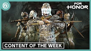 For Honor Content Of The Week 27 October Youtube