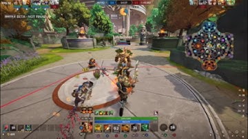 Smite 2 Beta Obsidian Rank Conquest Ares Support Gameplay