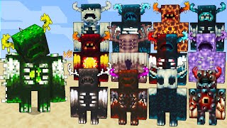 RADIADEN Vs ALL Wardens PLUS+ (Anniversary Edition) / Minecraft Mob Battle