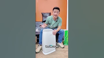 Máy lọc bụi HiMox, lõi lọc cực lớn, có cọc phóng ion âm khử khuẩn và virus