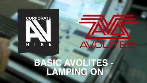 Lamping on or off - Basic Avolites Titan #3