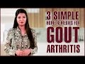 How To Get Rid Of GOUT PAIN (INFLAMMATORY ARTHRITIS) With Home Remedies