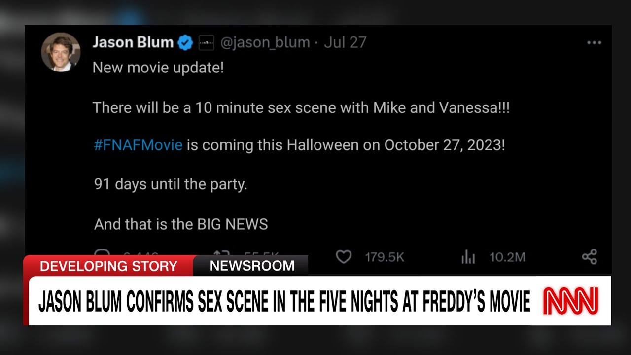 Does the fnaf movie have sex scenes