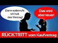 Wann du von deinem Kaufvertrag zurücktreten kannst & wann nicht (Fakten für Käufer & Verkäufer)