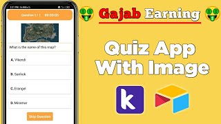 Qiuz App With Image | Quiz App Kaise Bananaye | Quiz App Aia File || Official Divyam