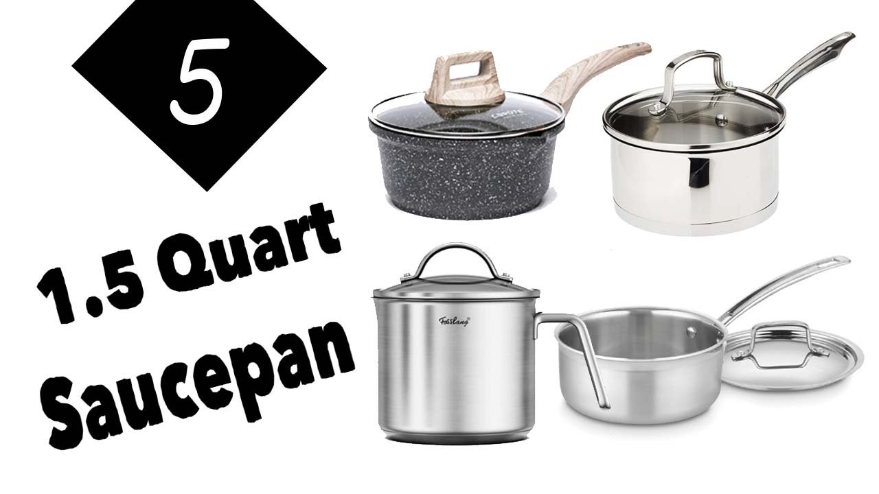 Cuisinart 1.5 Quart Multiclad Pro Triple Ply Saucepan w/Cover, MCP19-16N