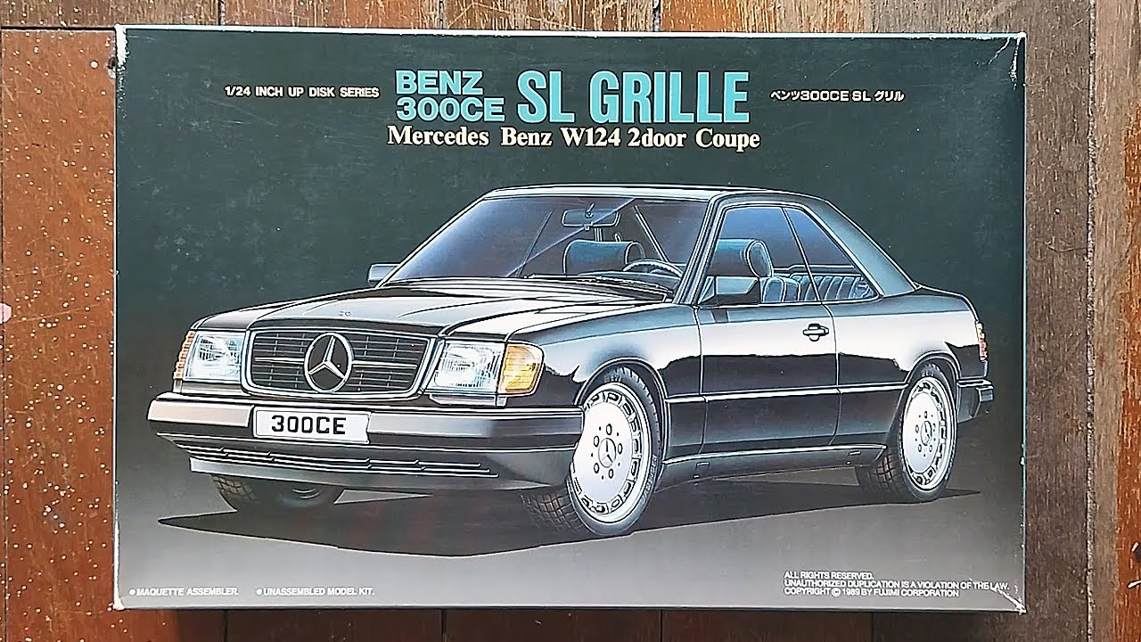 Fujimi 1/24 Mercedes-Benz 300CE SL Grille W124 2door Coupe 