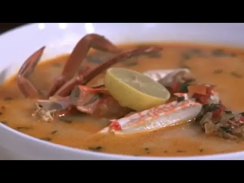 شوربة السلطعونات الشهية على طريقة الشيف بوراك - crabs soup