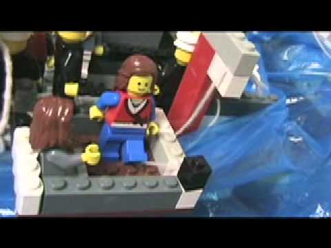 Titanic Sinking In Legos