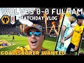 Can&#39;t Score Won&#39;t Win MATCH VLOG | Wolves 0-0 Fulham