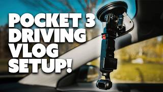 Easy Car vlog Setup! with DJI Pocket 3