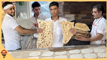The best PERSIAN BREADS | ALL kinds of Bread in IRAN Compilation! (3 HOURS)