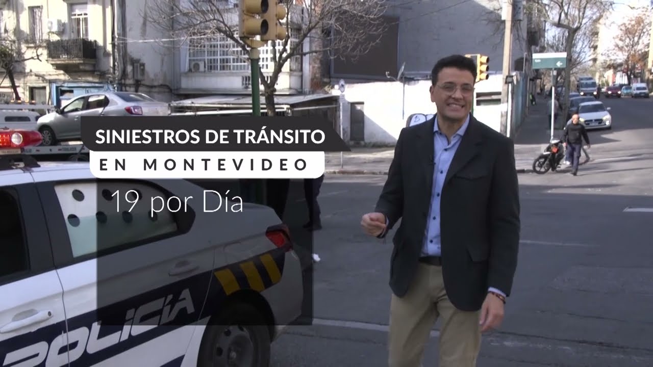 Récord de accidentes en Montevideo 
