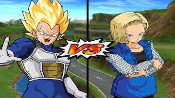 Vegeta vs 18 Budokai Tenkaichi 4 Request