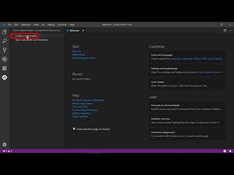EV3 MicrPython Visual Studio Code EN