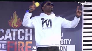 CATCH THE FIRE GULU . WE ARE NOT HERE FOR FUN BY OJ WANGZ FT. KAJAMBIYA