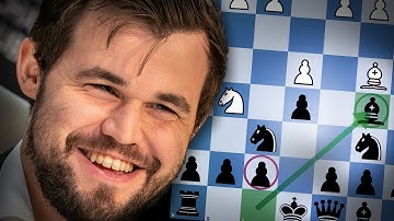 Magnus Carlsen plays the TRAXLER GAMBIT