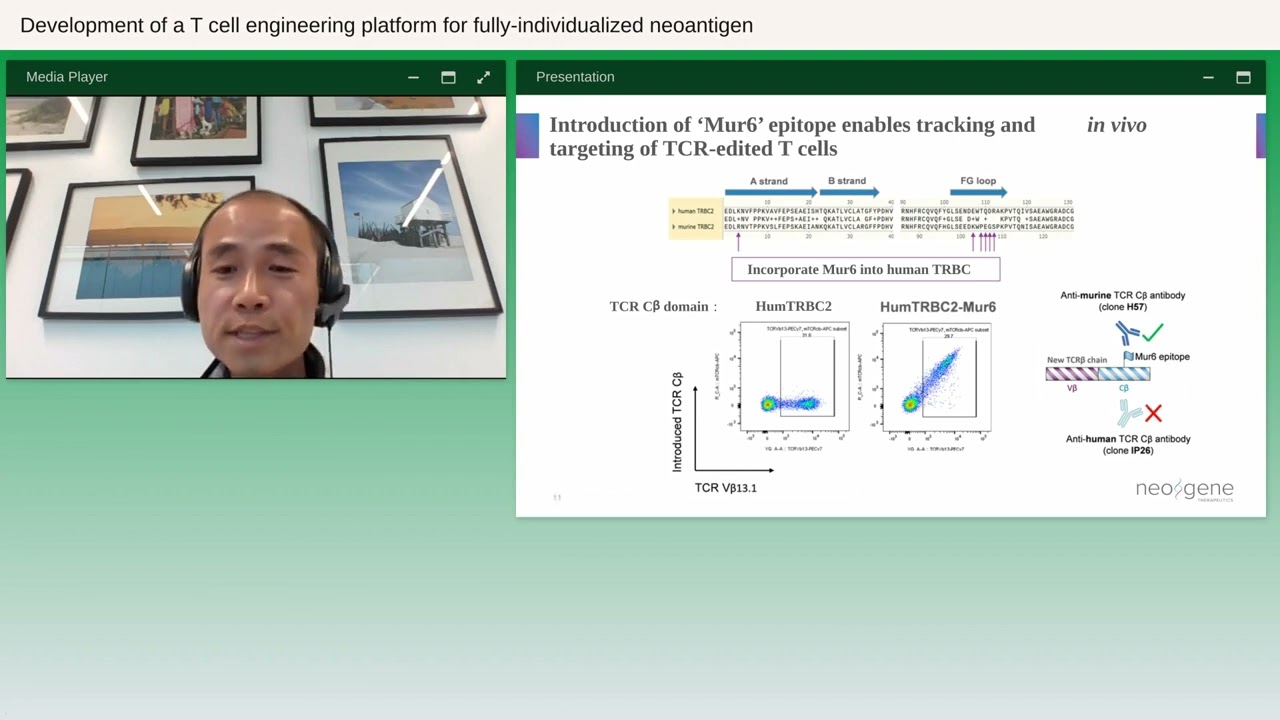 Development of a T cell engineering platform for fully individualized neoantigen specific TCR...