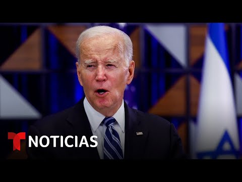 Biden invita a Israel a “una solución de dos Estados” | Noticias Telemundo