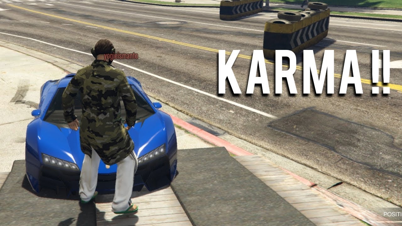 KENA KARMA ISENGIN MEREKA - GTA 5 Indonesia Funny Moments