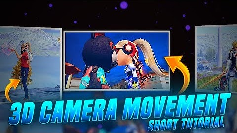 3d camera movement intro short 🥵 || free fire short tutorial 🔥 #xml #xmlpreset