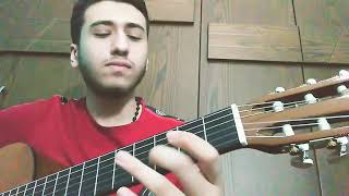 موسيقى الشهيره(مجنون نبودم) عزف جيتار محمد قانصوه - Cover Guitar by Mhamad kanso - Naboodam
