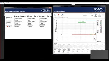 Konrad Technologies: Automotive Radar Test Demo with 3 Simulated Objects on 3 Angles