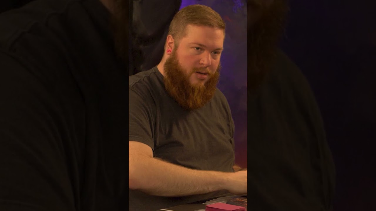 The Magic Player Glare of Doom #mtg #magicthegathering