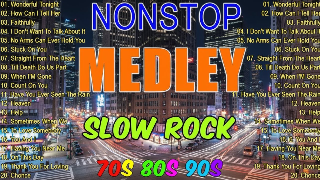 LOVE BALLADS FOREVER 💖 SLOW ROCK ROMANTIC 70S 80S 90S 🎧 TIMELESS CLASSIC PLAYLIST