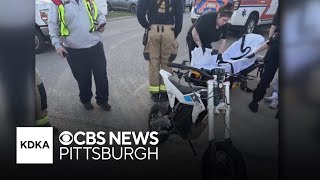 Pennsylvania parents charged after teen riding dirt bike on road crashes into car