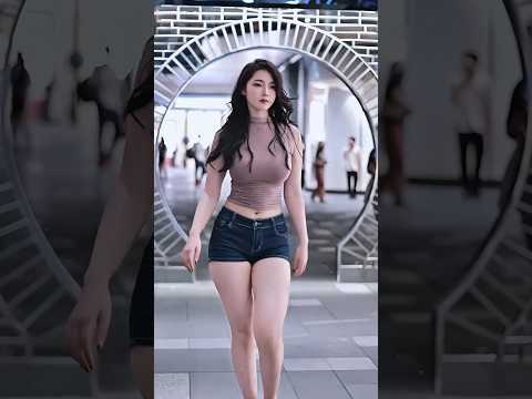 أفضل فتاة صينية جميلة في الشارع أزياء عصرية على تيك توك ريمكس
