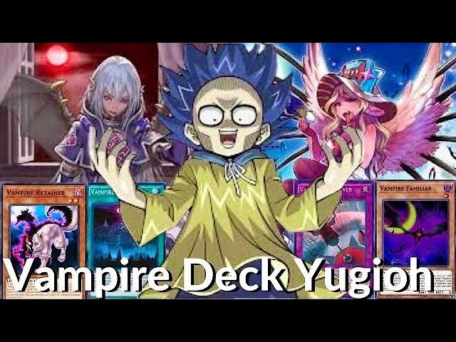 yugioh vampire deck duel links Complete Custom for Yu-Gi-Oh! GX Vampire  Zombie World Deck