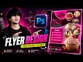 How to make modern flyer design in @Photoshop  | photoshop tutorial | creative graphic design