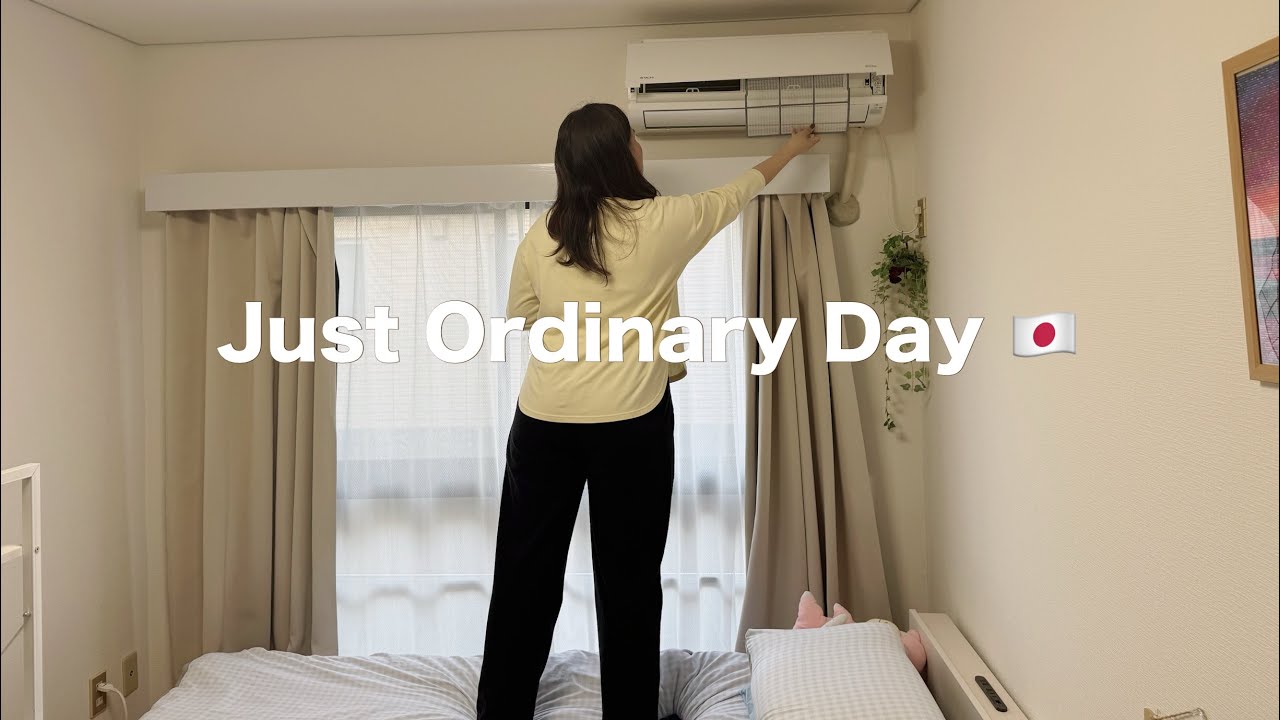 A Quiet Day Off in Japan | Cleaning, Grocery Shopping & Daily Life