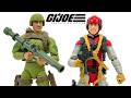GI Joe Classified Series Retro Card Zap & Crazylegs Review!