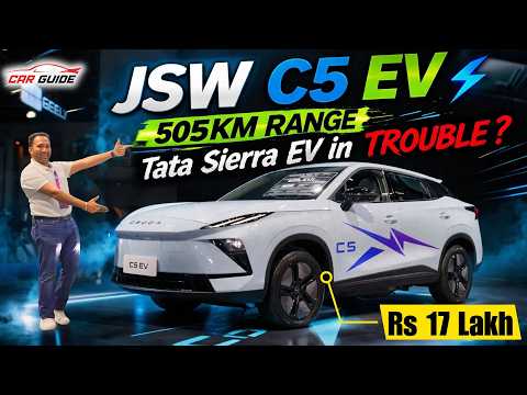 Jsw C5 Electric Suv To Rival Tata Sierra Ev - Creta Ev - E Vitara ⚡️electric Suv 2027 By Jsw Motor 🔥