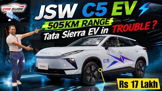 JSW C5 Electric SUV to rival Tata Sierra EV - Creta EV - e Vitara ⚡️Electric SUV 2027 by JSW Motor 🔥