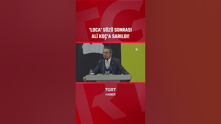 Ali Koç’un Sözü Sonrası Aziz Yıldırım Kürsüye Koştu! #shorts