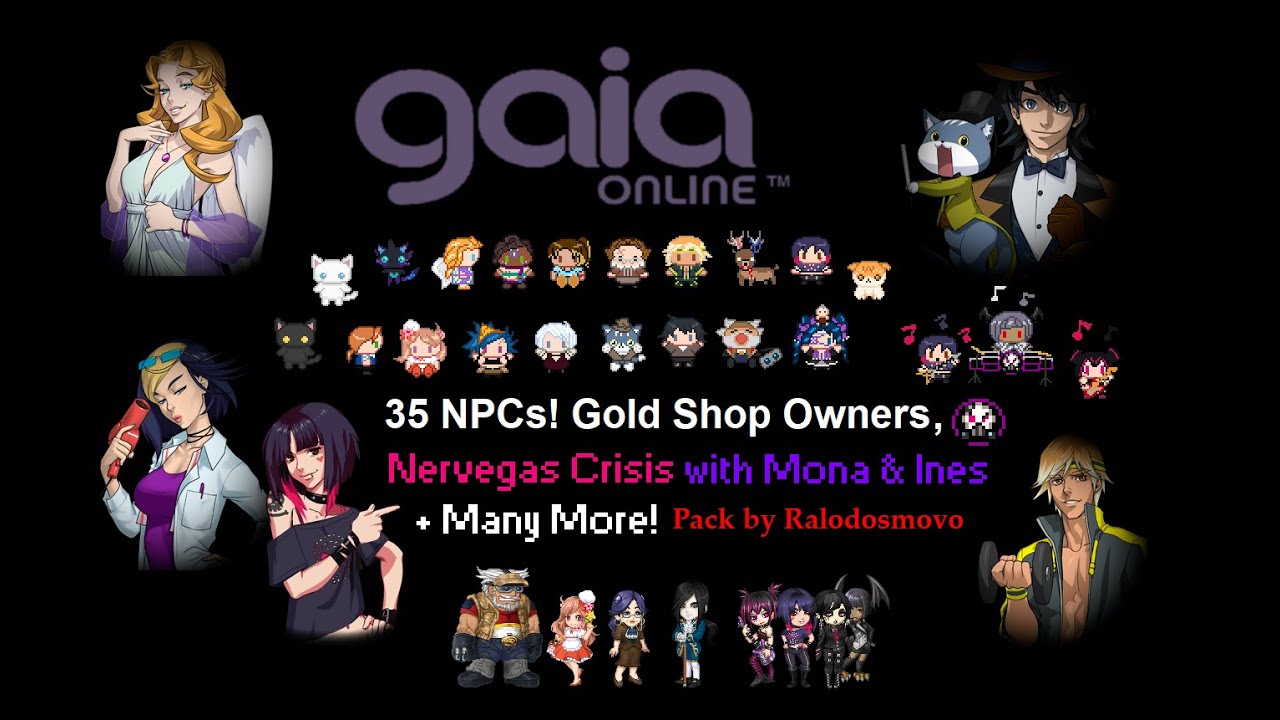 Custom Stream Avatars Pack [Gaian NPCs v1] - YouTube