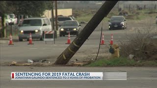 Man sentenced for 2019 fatal crash