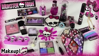 Monster High Beauty Makeup Advent Calendar! 24 Days of Cosmetics! Eye Shadow Lip Gloss Blush!