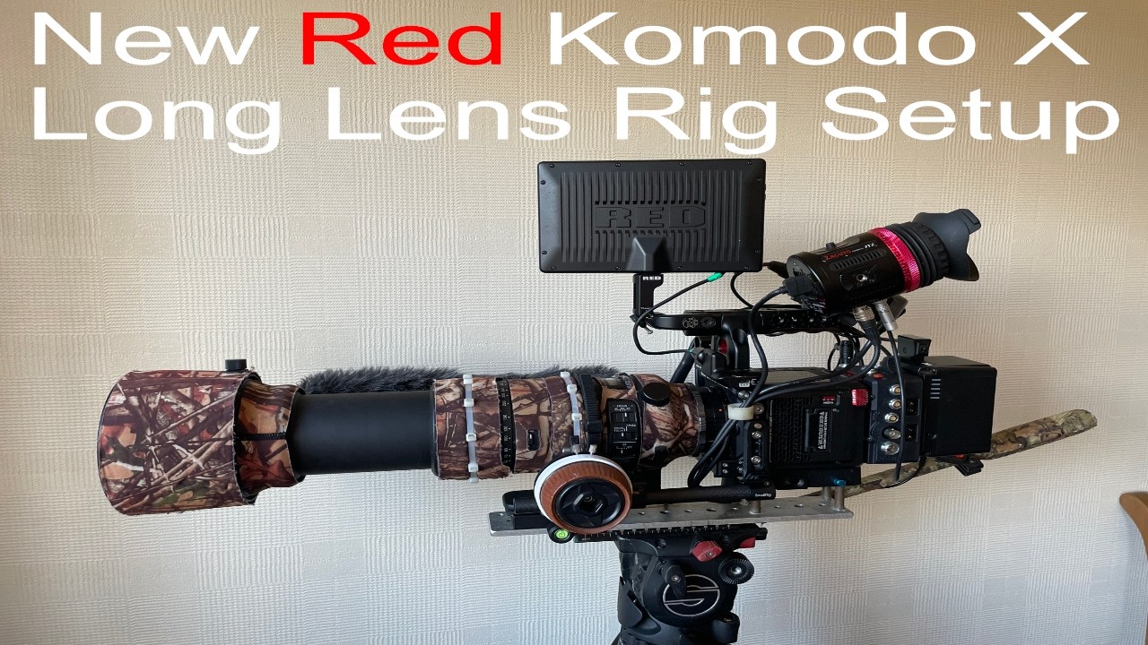 Моя новая система крепления для длиннофокусных объективов Red Komodo X