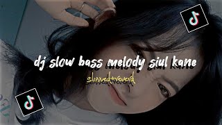 dj slow bass melody siul kane ( Elthon rihy ) slowed reverd 🎶