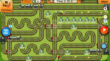 Rail Maze 2 Impossible Level - Train Game - Android Gameplay #339
