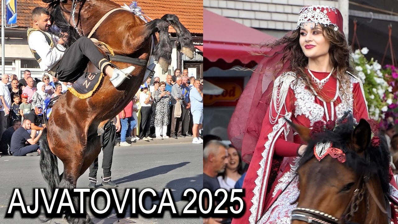 Spektakl u Donjem Vakufu: Konjanici i prelijepe djevojke jahali put Ajvatovice