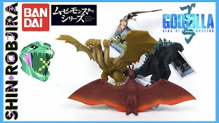 Bandai Movie Monster Series: Godzilla King of The Monsters Figures | Full Set Review