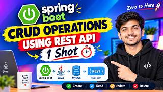 Details 🔥❤️Complete Spring Boot CRUD Operations for Beginers via REST API |Spring Boot Tutorial in 1 Shot. News