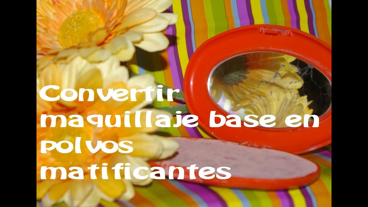 limpiar colchon RECICLAR UNA MAQUILLAJE DE COLOR EQUIVOCADO. Recycle a makeup of wrong color.